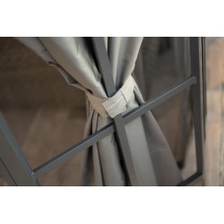 Sojag Curtains for Savino 10x12 Gazebo - Grey (135-9167214)