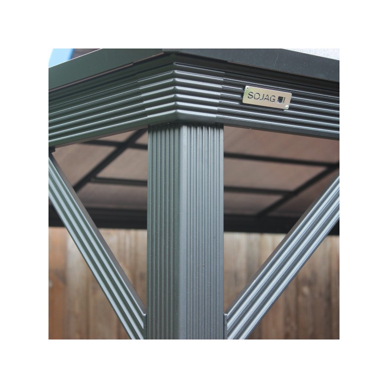 Sojag Verona 10x14 Gazebo Kit - Charcoal (314-9168488)