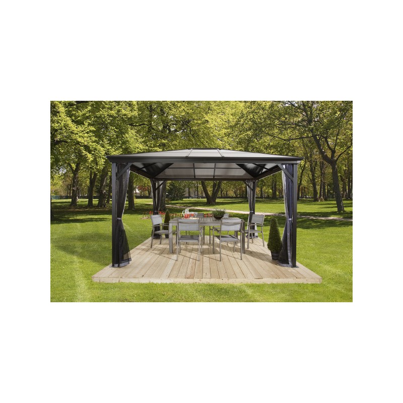 Sojag Verona 10x14 Gazebo Kit - Charcoal (314-9168488)