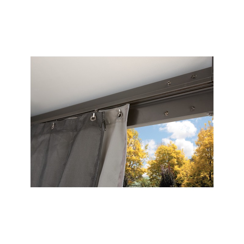 Sojag Cambridge 10x12 Gazebo Curtains - Grey (135-9168822)