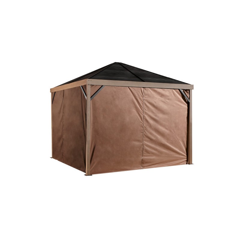 Sojag Sanibel 10x10 Polyester Curtains - Brown (135-9168891)