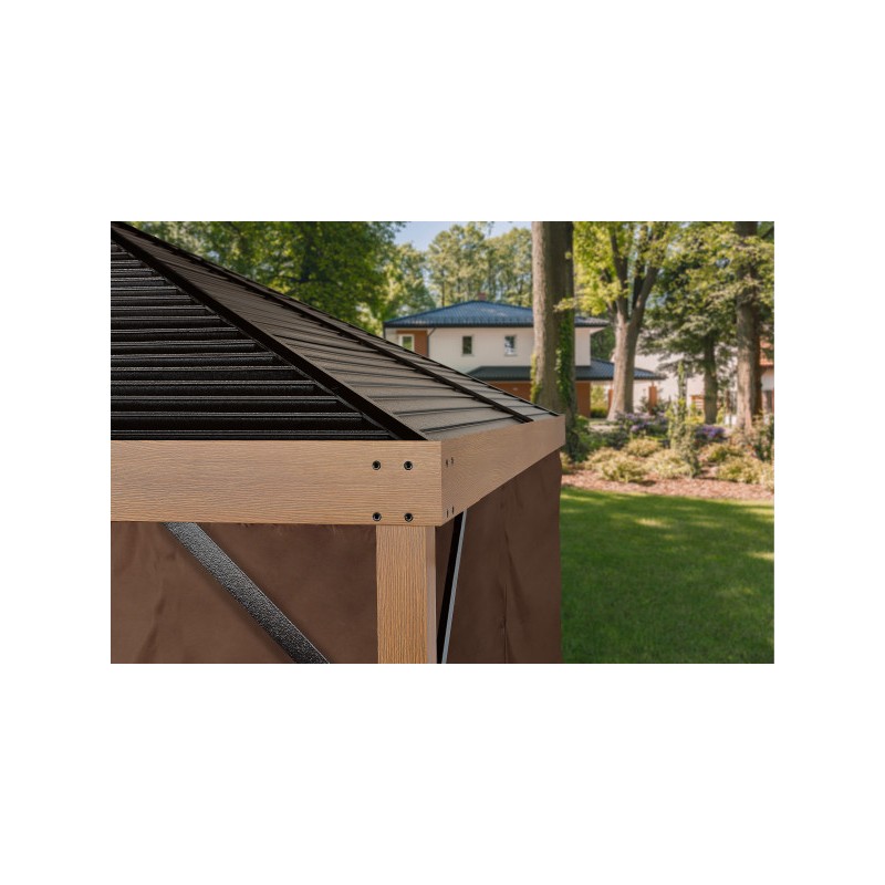 Sojag Sanibel 10x10 Polyester Curtains - Brown (135-9168891)