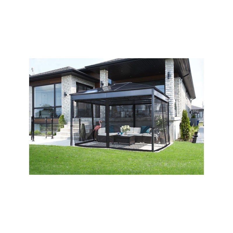 Sojag Diani 10x12 Gazebo Kit - Black (312-9167979)
