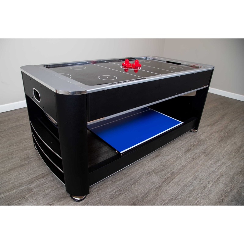 Hathaway Triple Threat 6-ft Air Hockey 3-in-1 (BG5001)