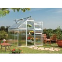 Palram 6x8 Mythos Hobby Greenhouse Kit - Silver (HG5008)