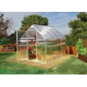 Palram 6x8 Mythos Hobby Greenhouse Kit - Silver (HG5008)