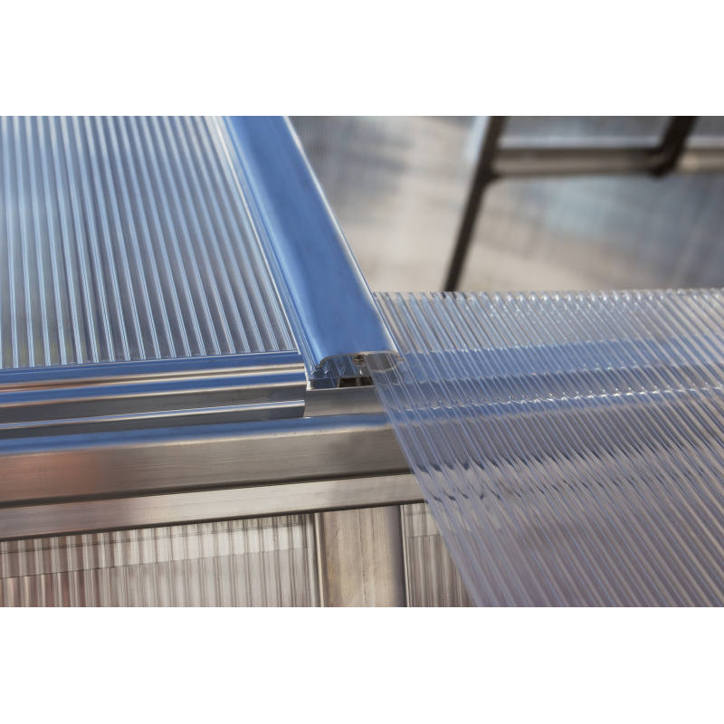 Palram 6x8 Mythos Hobby Greenhouse Kit - Silver (HG5008)