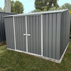 Absco Premier 10' x 10' Metal Storage Shed Kit (AB1002)