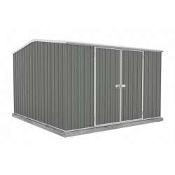 Absco Premier 10' x 10' Metal Storage Shed Kit (AB1002)