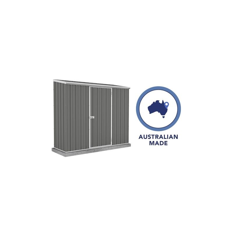 Absco Space Saver  7' x 3' Metal Storage Shed Kit  (AB1105)