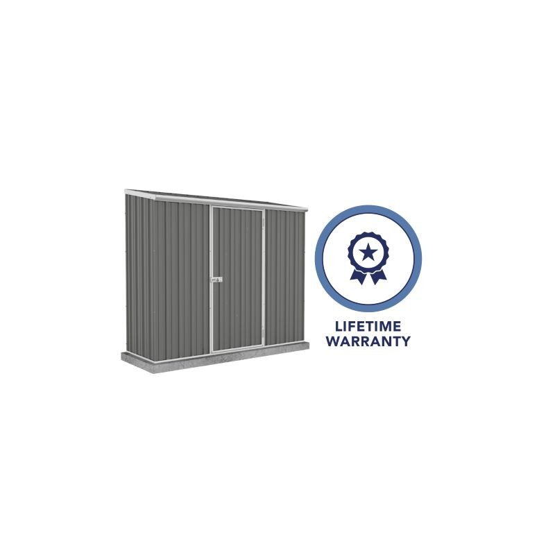 Absco Space Saver  7' x 3' Metal Storage Shed Kit  (AB1105)