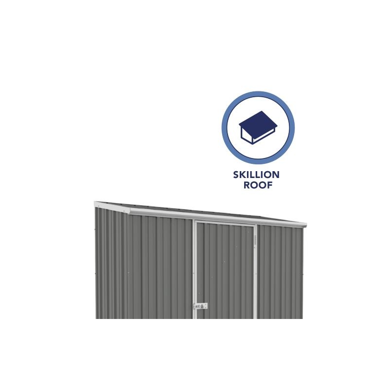 Absco Space Saver  7' x 3' Metal Storage Shed Kit  (AB1105)