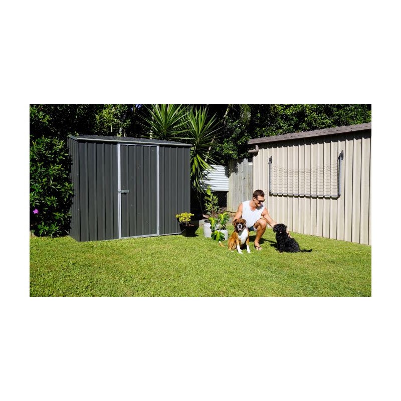 Absco Space Saver  7' x 3' Metal Storage Shed Kit  (AB1105)