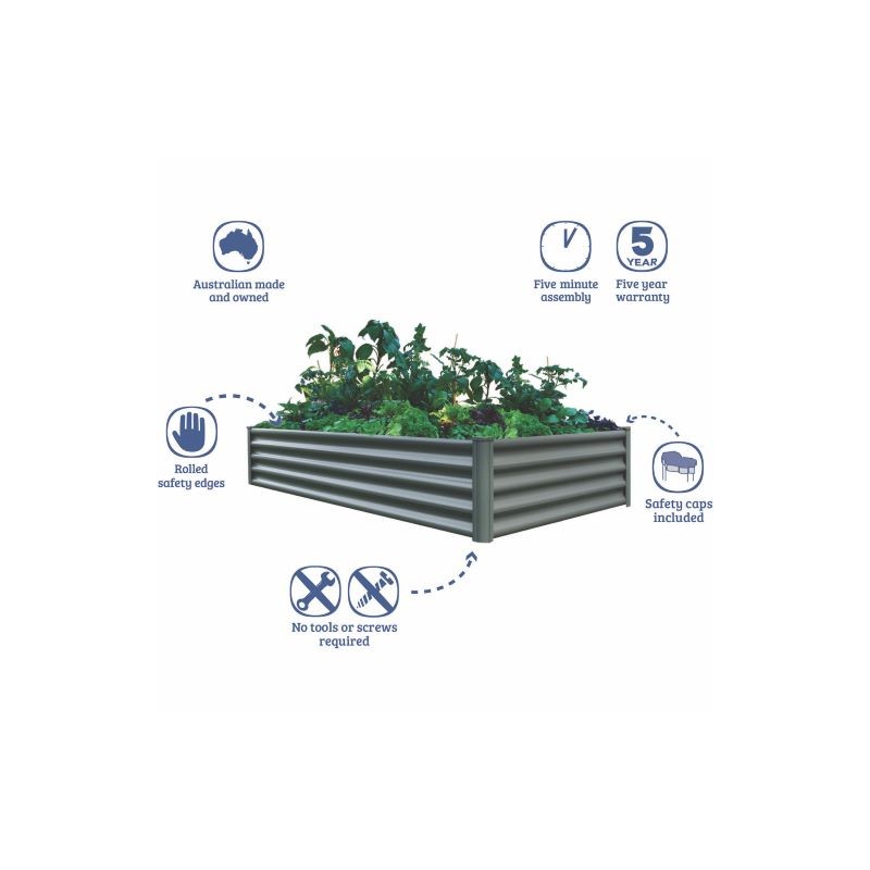 Absco Garden Bed 6x3 WG (AB1301)
