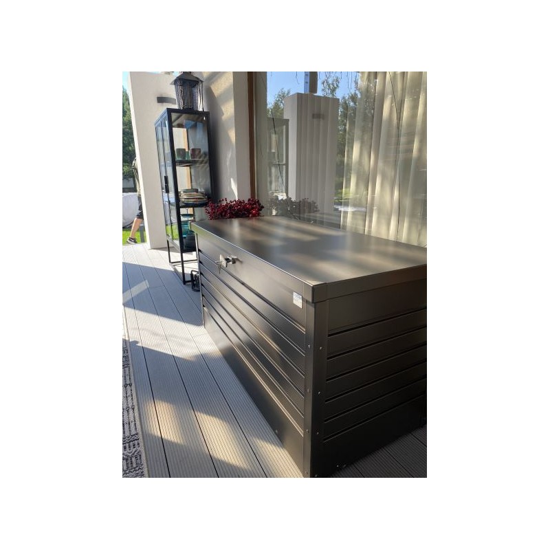 Biohort 120 Gallon Leisure Time Deck Box - Dark Gray  (BIO1001)