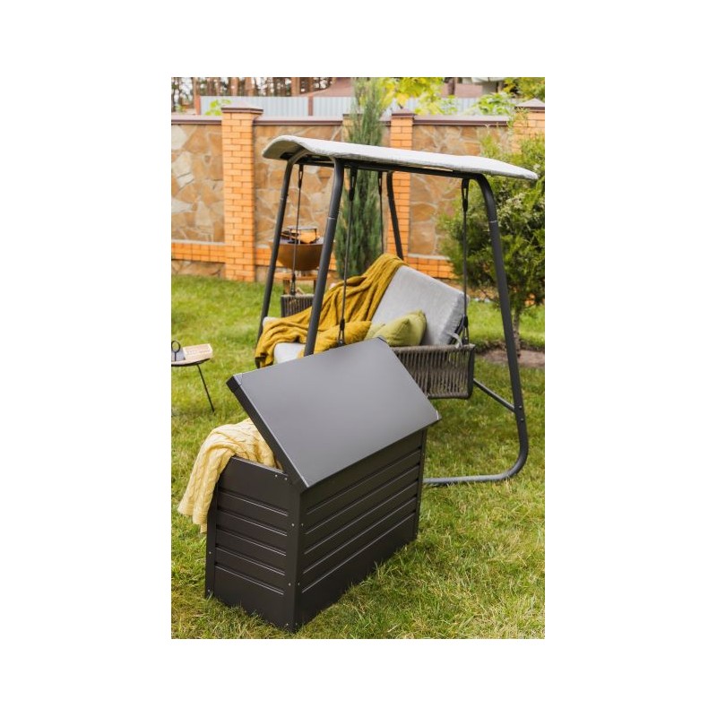 Biohort Leisure Time 51 Gallon Deck Box - Dark Gray (BIO1002)