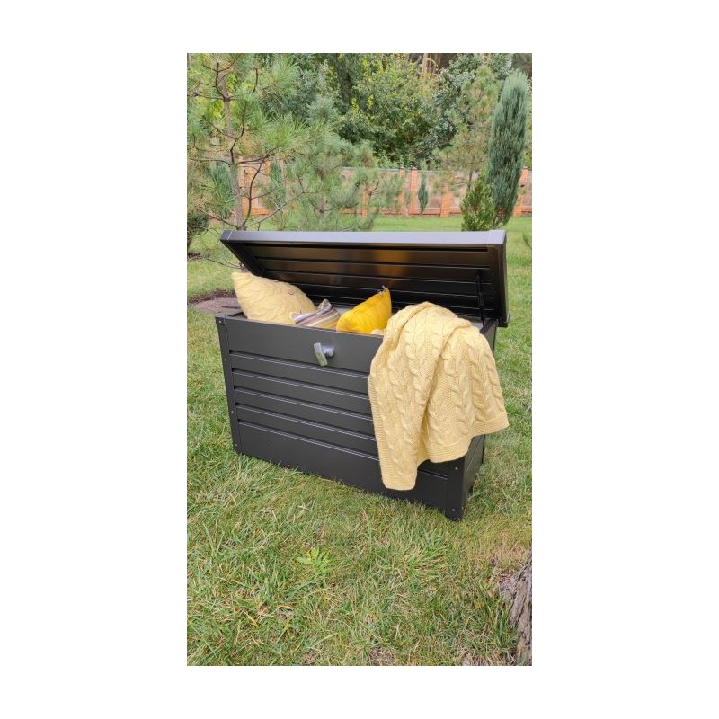 Biohort Leisure Time 51 Gallon Deck Box - Dark Gray (BIO1002)