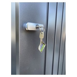 Equipment Locker 90 - 3' x 2.7' x 6' - Dark Gray (BIO1102)