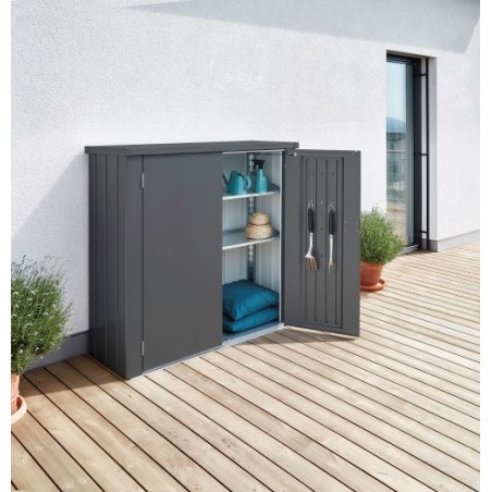 Biohort Romeo 4' x 2' x 5' Storage Locker - Dark Gray (BIO1150) Biohort Romeo 4' x 2' x 5' Storage Locker - Dark Gray (BIO1150)