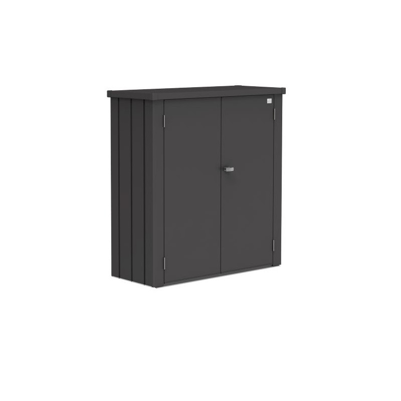 Biohort Romeo 4' x 2' x 5' Storage Locker  - Dark Gray (BIO1150)