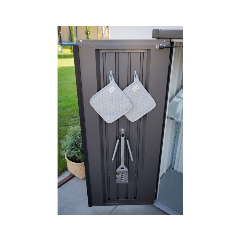 Biohort Romeo 4' x 2' x 5' Storage Locker  - Dark Gray (BIO1150)