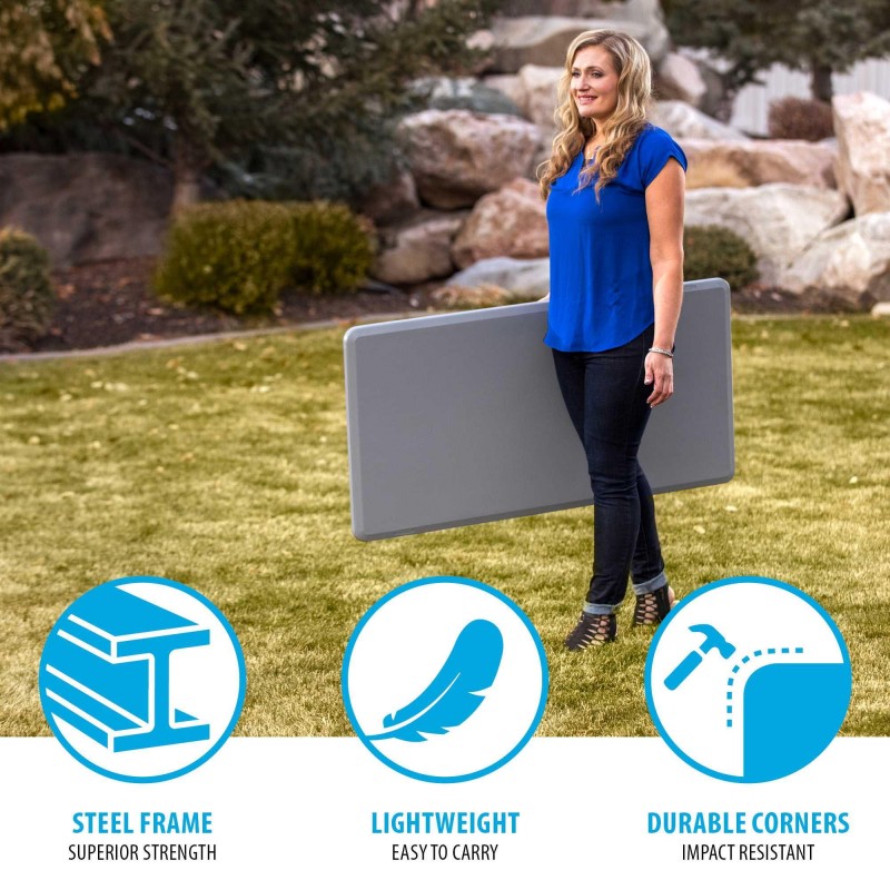 Lifetime 4-Foot Essential Folding Table (80694)