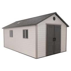 Lifetime 11x18.5 Plastic & Steel Storage Shed Kit (60355)