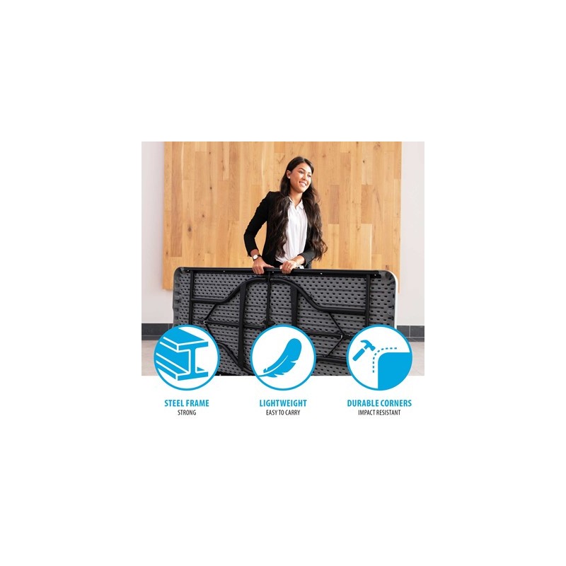 Lifetime 17-Pack 6Ft Commercial Nesting Tables - Gray (80817)