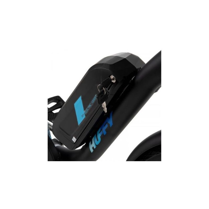 Huffy Everett Plus 27.5 in M Electric Bicycle 350w Rear Hub Motor Mate  - Black (E4860)