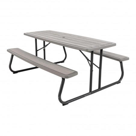 Lifetime 10-Pack 6-Foot Folding Picnic Table (60366)