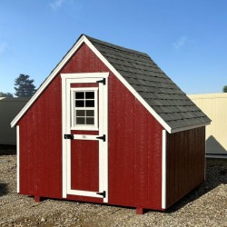 Little Cottage 8x8 Value A-Frame Wood Chicken Coop Kit (8x8 VAFC-WPC)