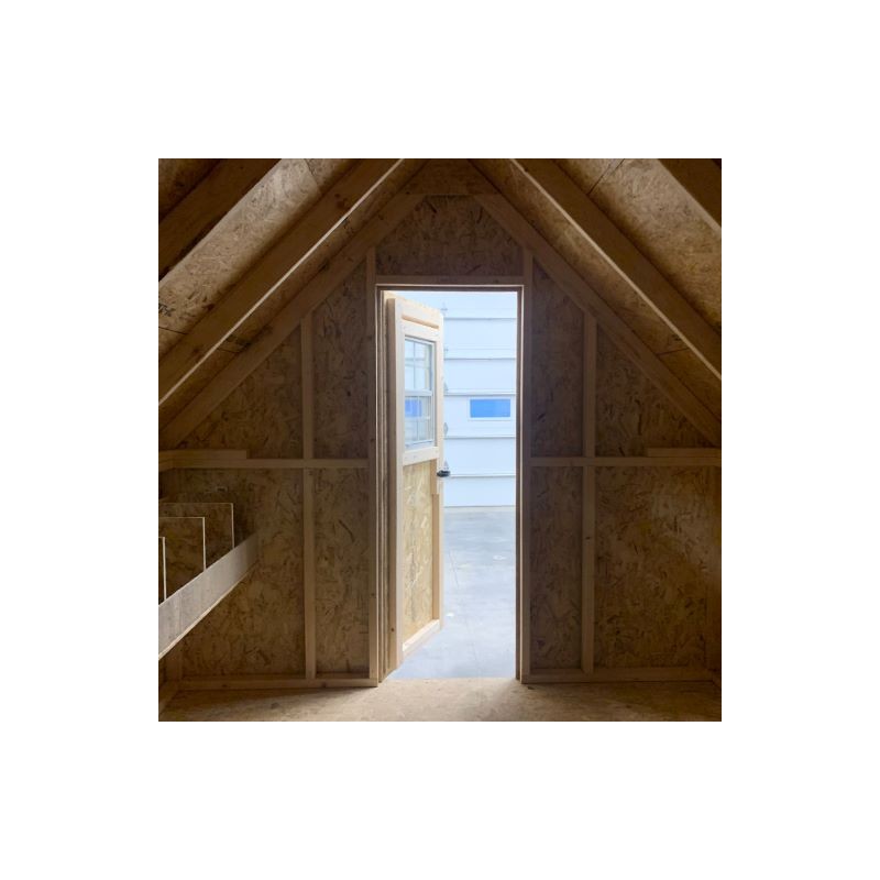 Little Cottage 8x10 Value A-Frame Wood Chicken Coop Kit ( 8X10-VAFC-WPC)