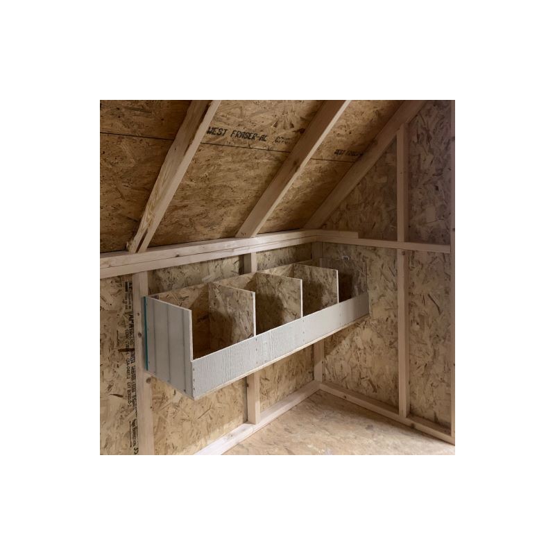 Little Cottage 8x10 Value A-Frame Wood Chicken Coop Kit ( 8X10-VAFC-WPC)