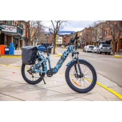 QuietKat-VILLAGER 5.0 ELECTRIC BIKE, 500W, 16IN FRAME, CLASSIC BLUE (22 VIL 50 BLU 16)