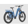QuietKat Villager 5.0 Electric Bike – 500W, 16" Frame, Classic Blue (22 VIL 50 BLU 16)