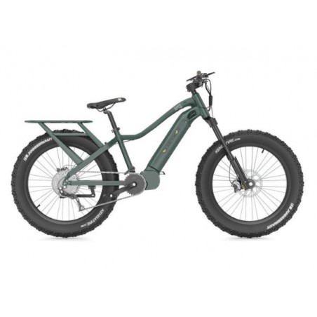 QUIETKAT APEX 10 ELECTRIC BIKE, 1000W, 17IN FRAME, MIDNIGHT GREEN (22 APX 10 MGR 17)