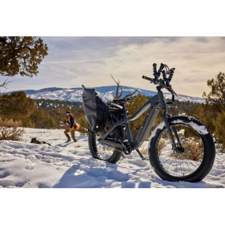 QUIETKAT PIONEER ELECTRIC BIKE, 500W, 18IN FRAME, CHARCOAL (22-PIO-50-CHR-18)