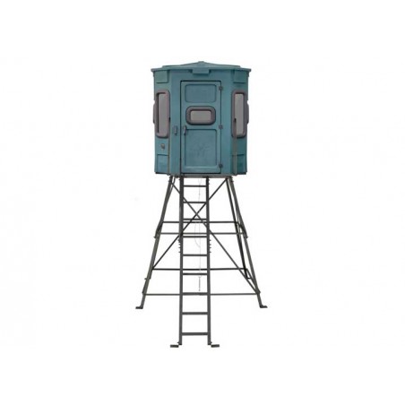 Titan Hunting Blinds Pro Blind Combo w/ 8 Ft Tower - Green (TB-R-PRO-G-8)