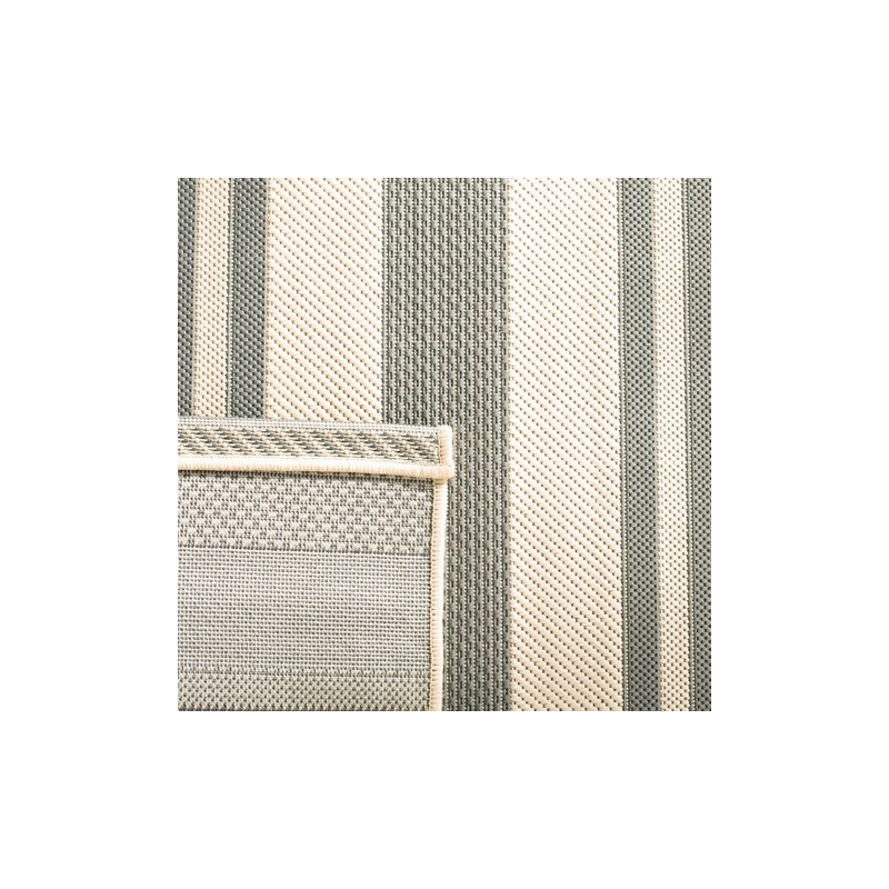 Safavieh Courtyard Collection Outdoor 5'3"x7'7" Medium Rectangle Rug - Grey/Bon (CY6062-236-5)