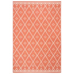 Safavieh Courtyard Collection Outdoor 5'3"x7'7" Medium Rectangle Rug - Terracotta/Light Beige (CY6303-231-5)