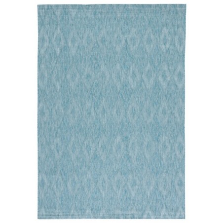 Safavieh Courtyard Collection Outdoor 4'x5'7" Small Rectangle Rug - Aqua (CY8522-37122-4) Safavieh Courtyard Collection Outdoor 4'x5'7" Small Rectangle Rug - Aqua (CY8522-37122-4)