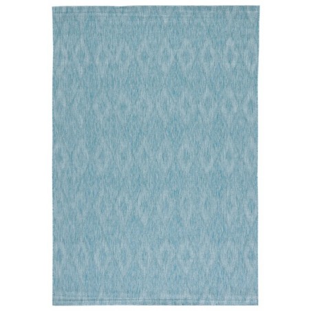 Safavieh Courtyard Collection Outdoor 4'x5'7" Small Rectangle Rug - Aqua (CY8522-37122-4)