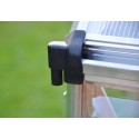 Palram 6x8 Hybrid Greenhouse Kit - Silver (HG5508) Palram 6x8 Hybrid Greenhouse Kit - Silver (HG5508)