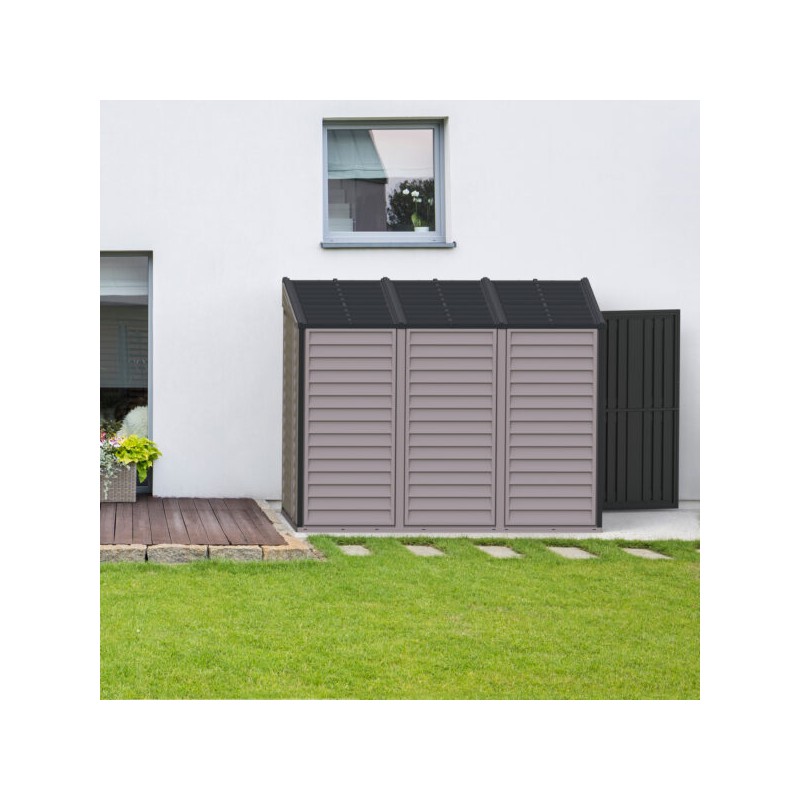 DuraMax SideMate 4x8 Vinyl Shed Kit w/ Foundation (36625)