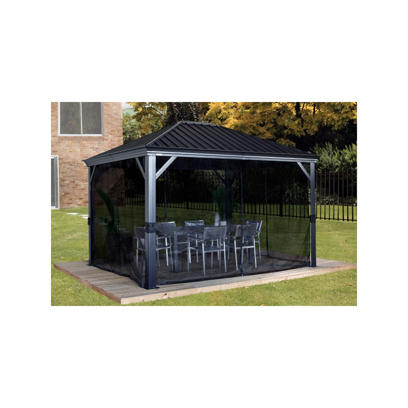 Sojag Marsala 10x14 Gazebo Kit - Black (500-9166477)