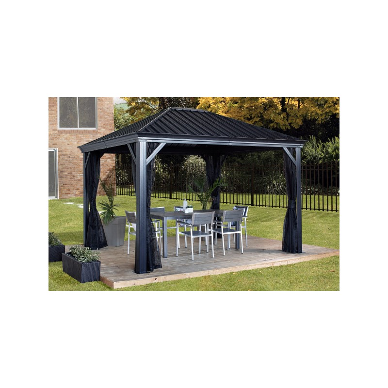 Sojag Marsala 10x14 Gazebo Kit - Black (500-9166477)