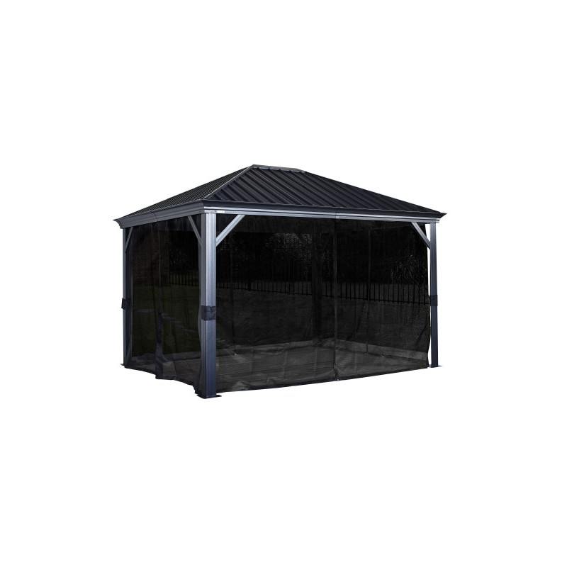 Sojag Marsala 10x14 Gazebo Kit - Black (500-9166477)