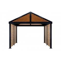 Sojag Boda 12x12 Gazebo Kit w/ Louver Walls (500-9168044)