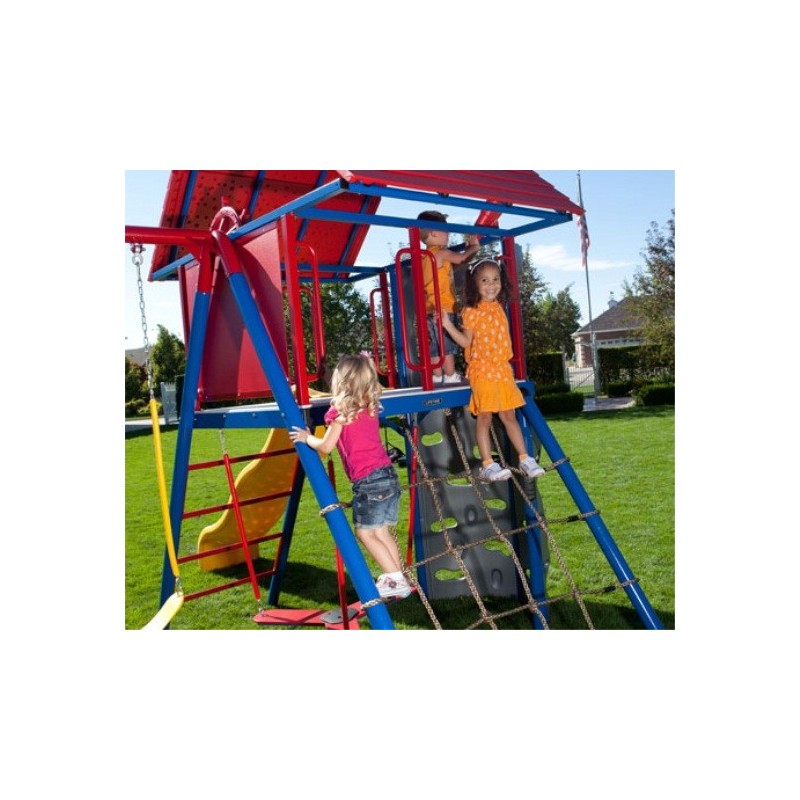 Lifetime Double Slide Big Stuff Deluxe Swing set - Primary Colors (91087)
