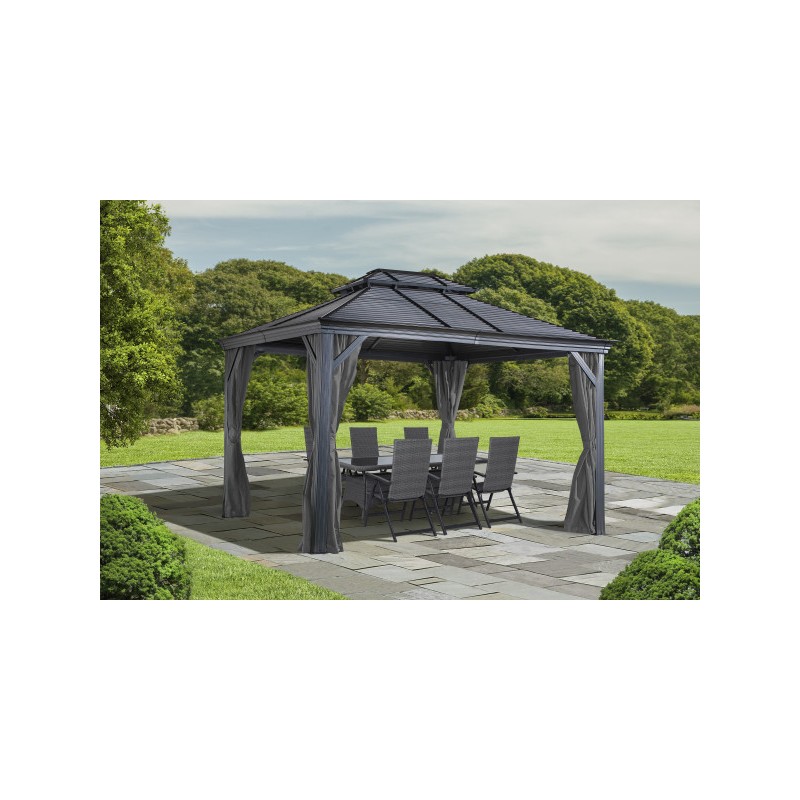 Sojag Curtains for Monaco 12x14 - Gray (1135-9163988)